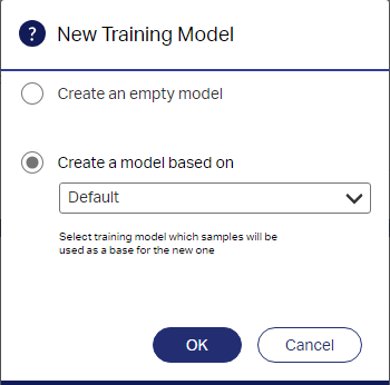 Create a model based on