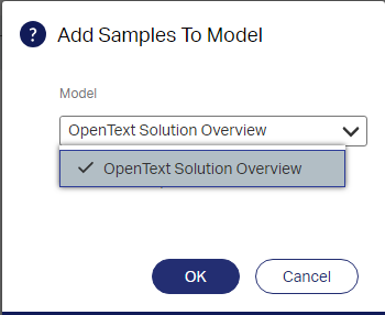 Add sample to Model