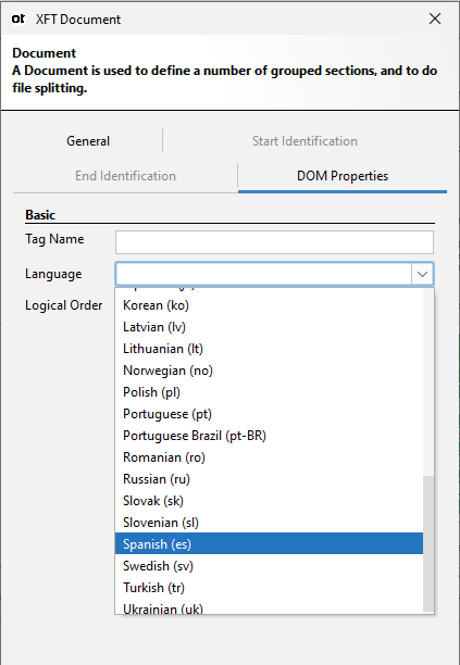 DOM properties