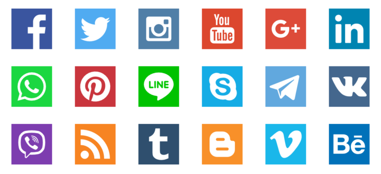 logos redes sociales